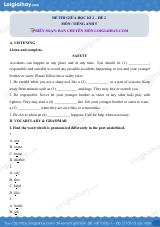 Đề thi giữa kì 2 Tiếng Anh 5 - Đề số 2